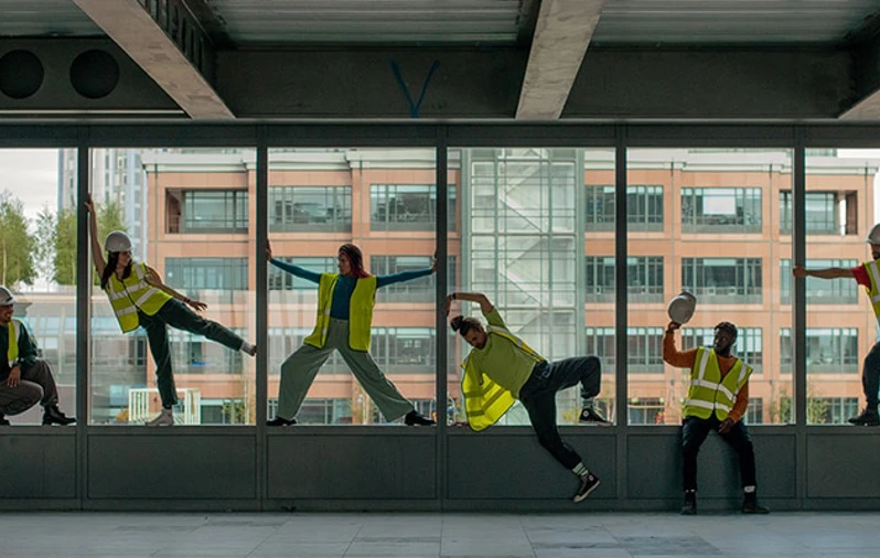 The Pappy Show at NDT Broadgate. Photo © Guy J Sanders.